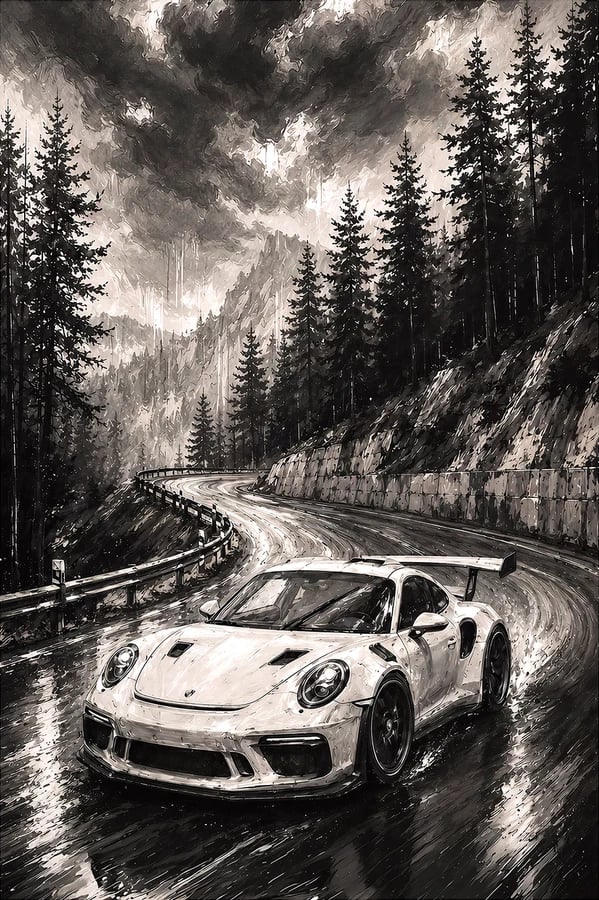 Racing Through Rain