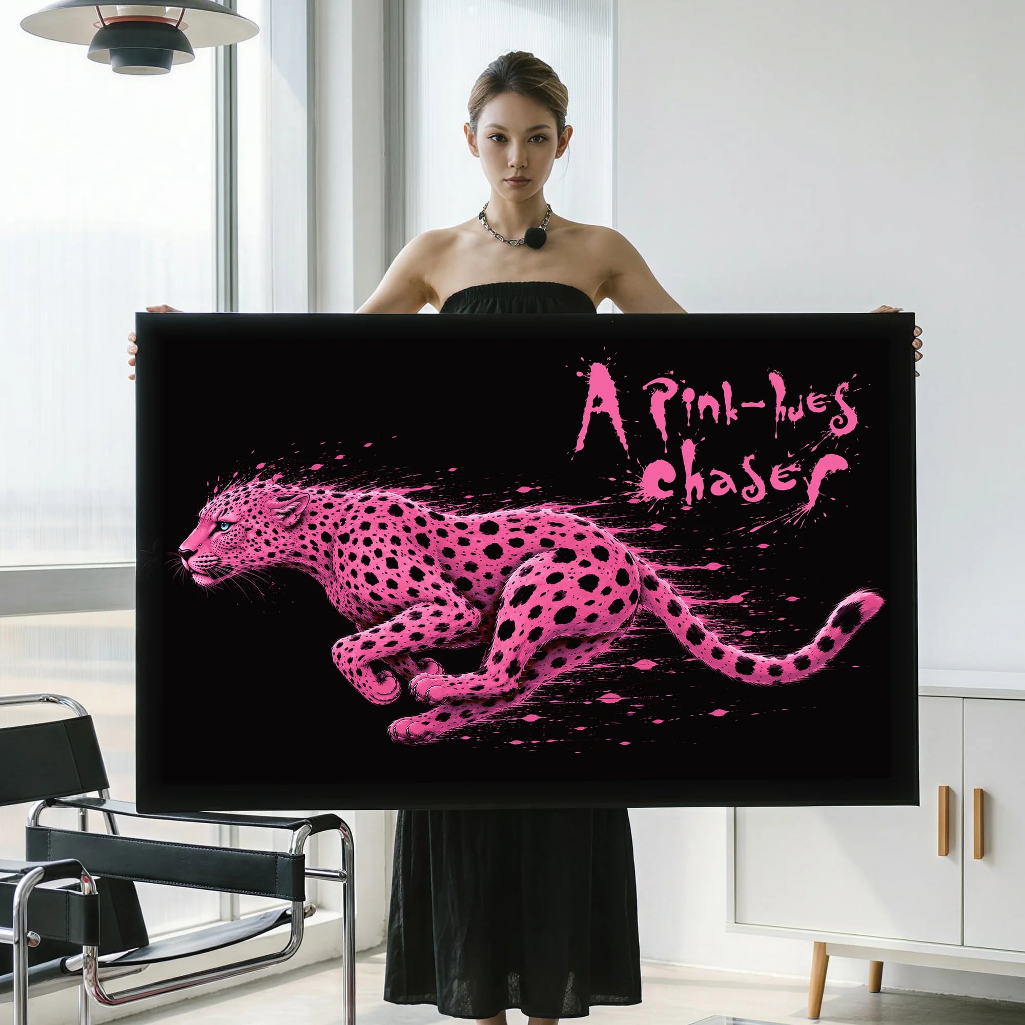 A pink-hues chaser
