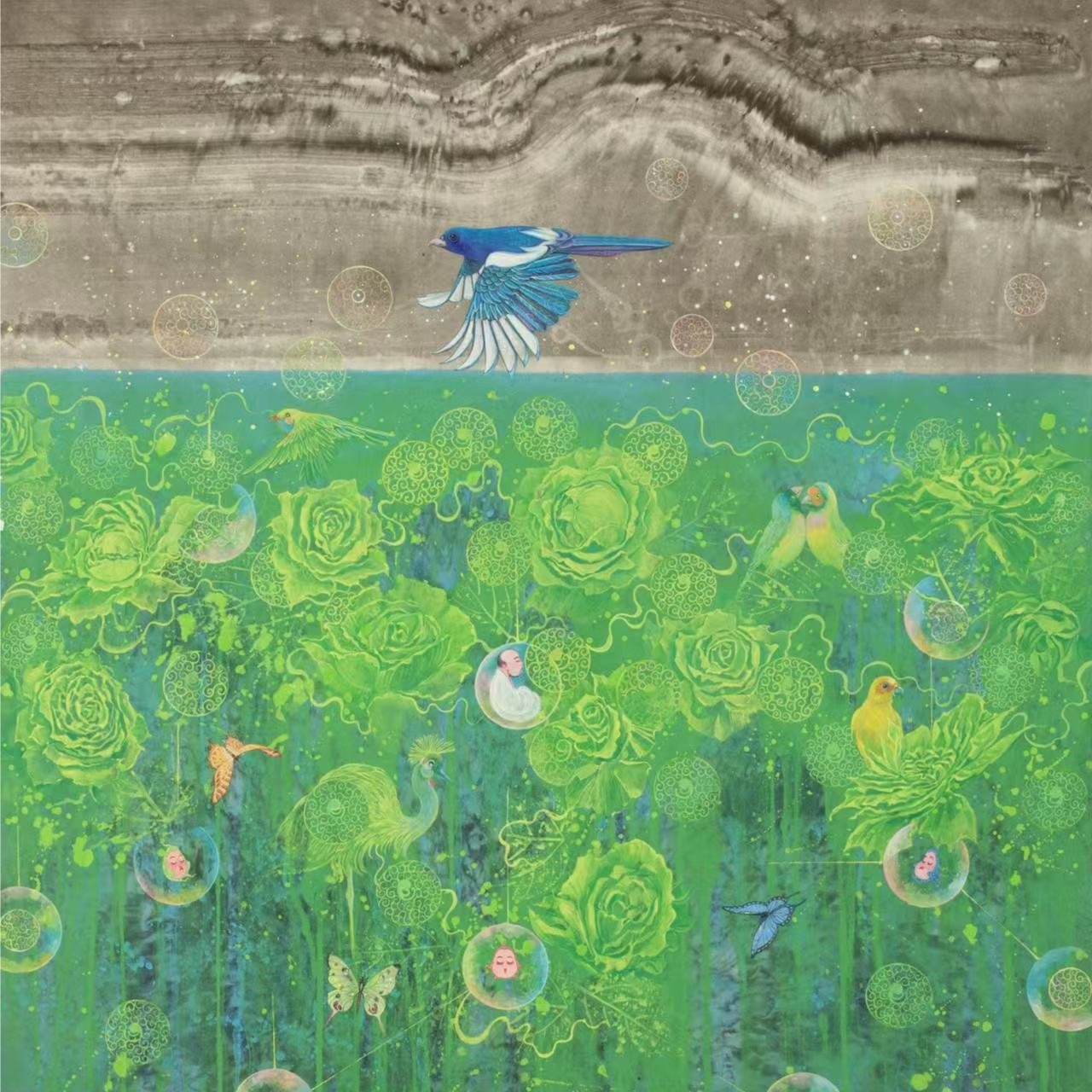 苏醒的花海