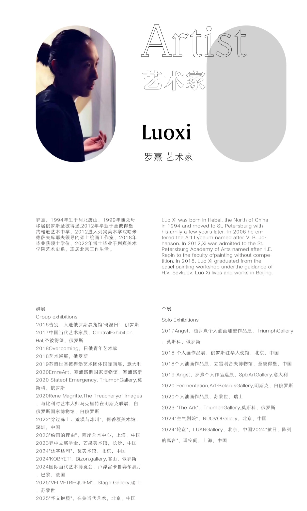 Luo Xi full biography